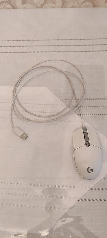 oyuncu komputer qiymetleri: Logitech G102 Lightsynce simli oyun siçanı – ağ rəng 7 ay istifade — 3