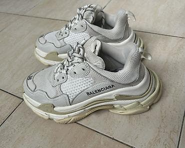 baş: Balenciaga, Ölçü: 36, rəng - Ağ, İşlənmiş — 1