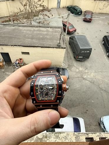 Сумки: Новый, Наручные часы, Richard mille, цвет - Черный — 4