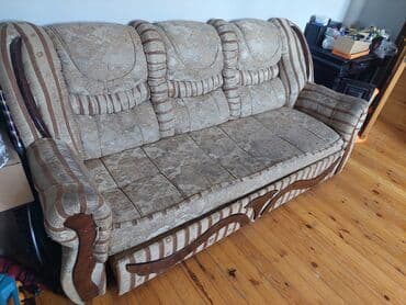 бескаркасный диван кровать: Divan, İşlənmiş, Açılan, Bazasız, Parça, Çatdırılma yoxdur — 1