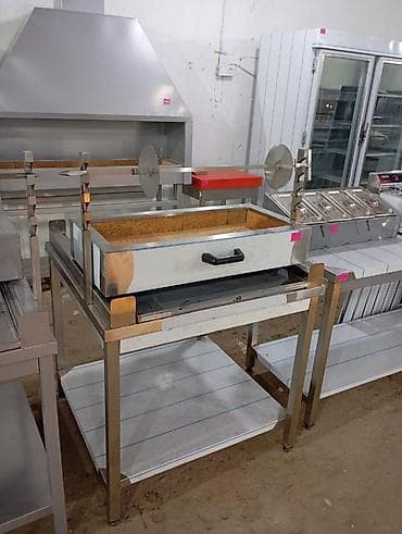 restoran qabları: Köz Döner Manqallari ve Havalandirmalarin, Nerj Masalarin Satisi, Her — 10