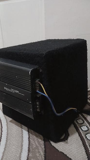 baku electronics bluetooth qulaqciqlar: Avtomobil üçün subwoofer + gücləndirici komplekti - Qapalı tip — 3