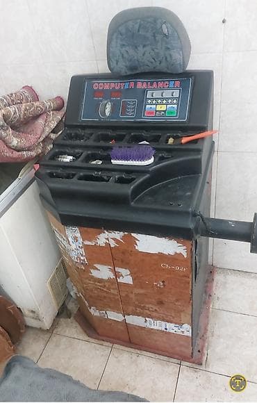 Təkər servisi avadanlıqları satılır – komplekt Tərkibi: - Kompüterli