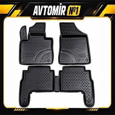 sulu: Kia Sorento 2009-2012 üçün rezin ayaqaltı dəsti Kia Sorento 2009 — 1