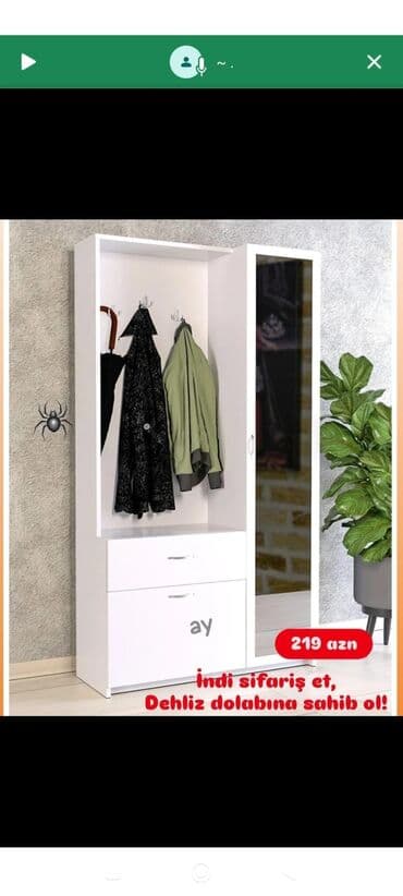 dolab yeni: Yeni, Dəhliz dolabı — 1