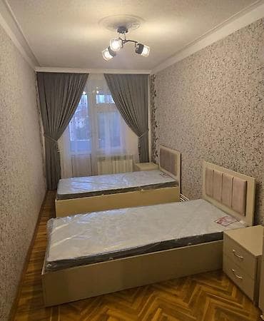 3 otaqlı mənzil – tam mebel və texnika ilə - Geniş qonaq otağı — 3