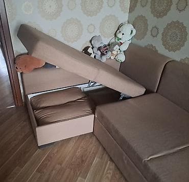 Divanlar: Künc divan, Açılan, Bazalı, Parça, Çatdırılma yoxdur — 2