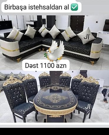 Yeni, Masa və oturacaqlar, Divan