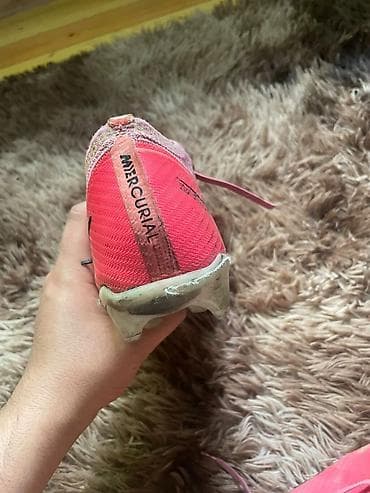 nike saat: Nike Mercurial Zoom Superfly 9 Elite FG kramponlar - Rəng: çəhrayı — 5