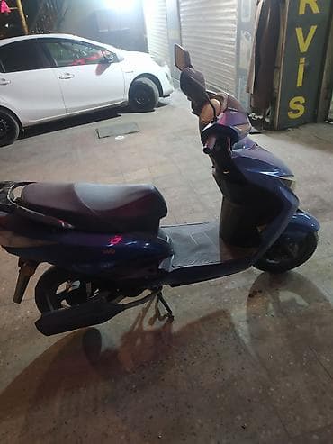 Aksesuarlar və tüninq: Skuter – Efir W5, mavi rəng Əsas xüsusiyyətlər: - Şəhərdə rahat — 2