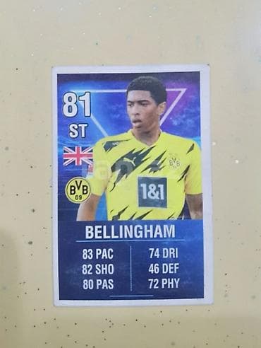 Futbol kolleksiya kartı – “BELLINGHAM” Borussia Dortmund — 1