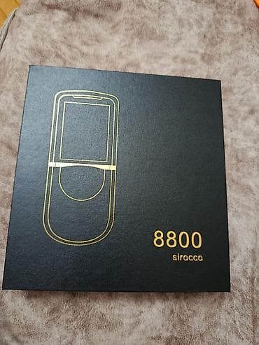 Nokia 8 Sirocco, rəng - Qara, Düyməli