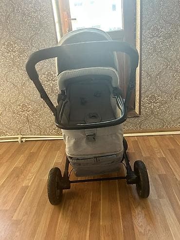 uşaq çantaları: Uşaq arabası – çoxfunksiyalı, geniş və rahat model - Rəng: boz - — 4