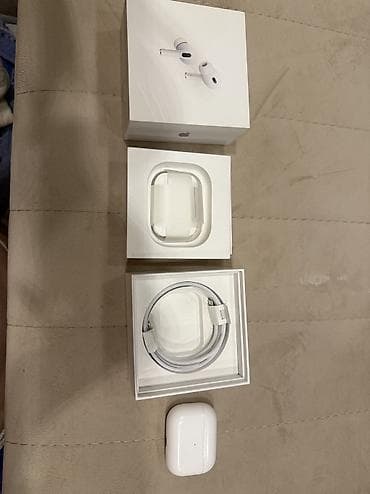 İşlənmiş Simsiz (Bluetooth) Qulaqcıqlar, Apple, rəng - Ağ — 1