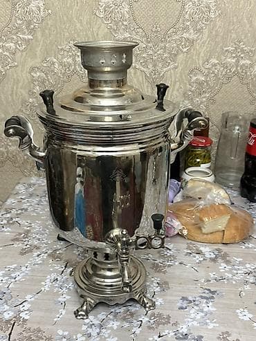 Маслобойки: Новый Дровяной Самовар, 7 л, Платная доставка — 9