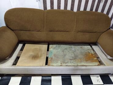 диван французская раскладушка: Divan, Açılan, Bazasız, Parça — 1