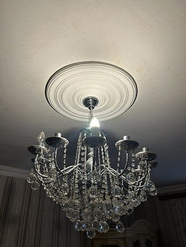 lampalar: Çılçıraq, 8 lampa, Metal — 2