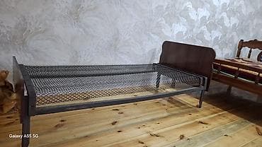 ev əşyaları ikinci əl: Təknəfərlik çarpayı, Bazasız, Matrassız, Siyirməsiz — 3