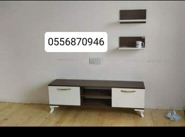 mətbəx rəfləri: Yeni, Düz TV altlığı, Polkalı, Laminat, Azərbaycan — 17