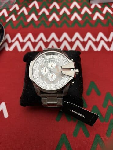 Smart saatlar: Yeni, Qol saatı, Diesel, rəng - Gümüşü — 4