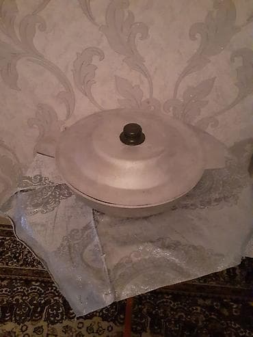 kablar: Tava, rəng - Gümüşü, Alüminium — 1