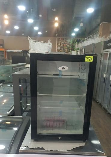 Şüşə qapılı mini vitrin soyuducu - Kommersiya tipli masaüstü vitrin