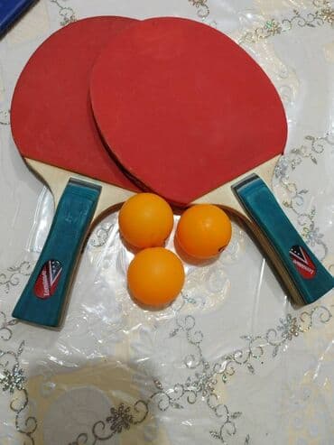 купить стол для бильярда: Ideal vəziyyətdə stolüstü tenis setkası, 2 ədəd raketka, 5 ədəd şar — 2