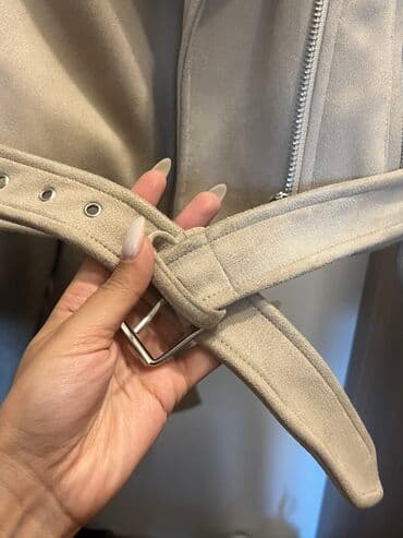 kişi üçün yay gödəkçələri: Godekce. Pudra renginde. Medium olcu. Az geyinilib. Deri deyil parca — 5