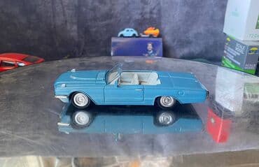 metbex tavan modelleri: Коллекционная модель Ford Thinderbird conbertible light blue 1966 — 1