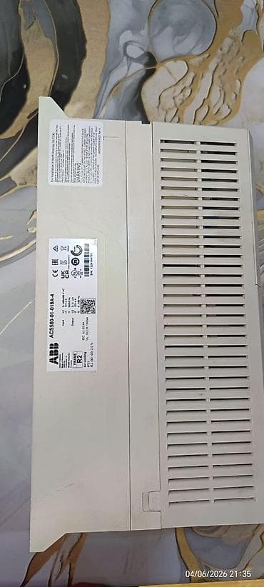 statır: ABB ACS580-01-018A-4 frekans çeviricisi (VFD) 7.5 Kw Texniki — 3