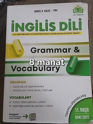 DİM və digər nəşrlərdən hazırlıq vəsaitləri 1) İngilis dili – Grammar
