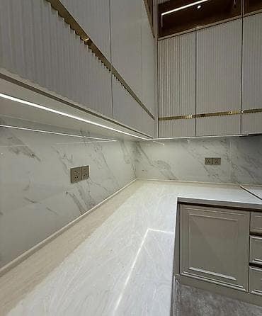 metbex stullari: Mətbəx mebeli – klassik-modern dizayn - Plan: L formalı — 4