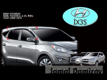 presto gel: Hyundai İX35 şüşələri üçün yan vetroviklər. Ветровики для Hyundai — 2