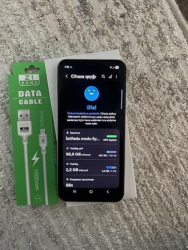 telfon soyuducu: Samsung Galaxy A24 4G, 128 GB, rəng - Yaşıl, İki sim kartlı — 3