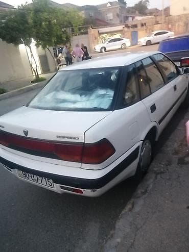 vaz 2107 abirsofka: Daewoo Espero sedan – ağ rəng, 4 qapı, ön təkər dartımlı. Geniş salon — 3