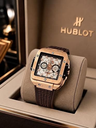 t500 saat: Yeni, Qol saatı, Hublot, rəng - Qızılı — 4