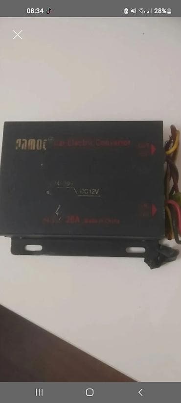hava vuran mator: Avtomobil Elektrik Çeviricisi (Converter) - Model: JamoC (etiket — 1