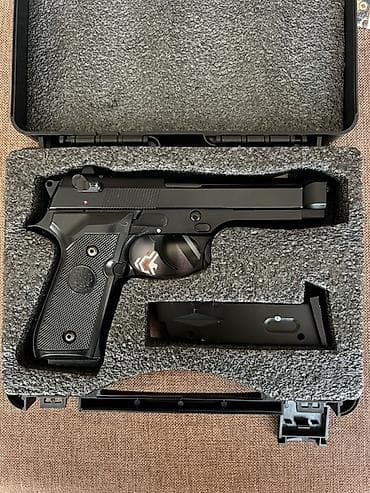 Beretta 92FS tərzində BB (airgun) tapança dəsti Xüsusiyyətlər: - at lalafo.az Beretta 92FS tərzində BB (airgun) tapança dəsti Xüsusiyyətlər: -