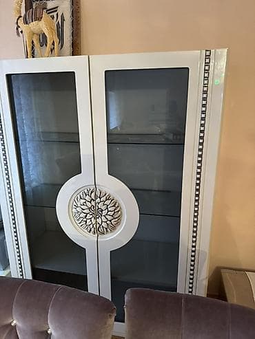 delloro mebel instagram: Qonaq otağı üçün, İşlənmiş, Açılmayan, Dördbucaq masa, 6 stul — 5