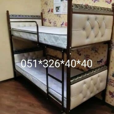 tek çarpayı: Oğlan və qız üçün, Yeni, Çarpayı, Matras ilə, Siyirməsiz — 15