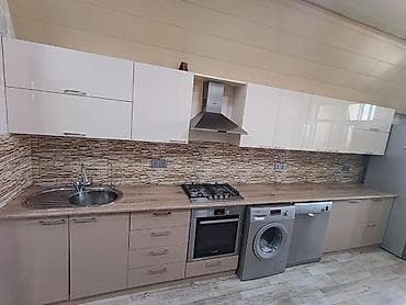 mebel satmaq: Mətbəx mebeli satılır 600₼. ölçü 4m/65sm. Üzərində qaz moyka — 1