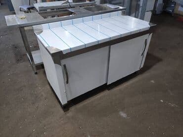 yemek dezgahi: Calisma dezgahi dolabli is masi dolabli dolapli tezgah is stolu skafli — 2