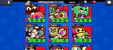 qızıl əşyalar: Brawl Stars hesabı – “Ken Kaneki” - Kupa: 24,570 (ən yüksək: 24,571) — 6