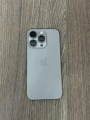 iphone 128: IPhone 16 Pro, 256 GB, Natural Titanium, Simsiz şarj, Face ID — 1