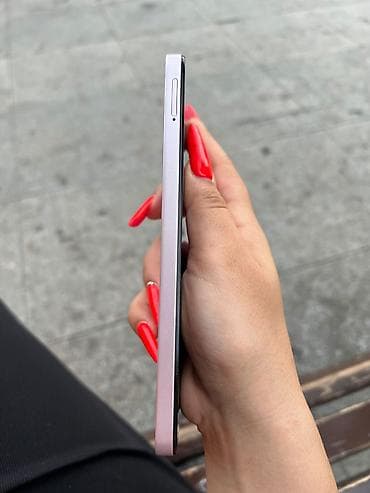 data modem sim card: Redmi 13, 128 GB, rəng - Çəhrayı, Qırıq, Sensor, Barmaq izi — 5