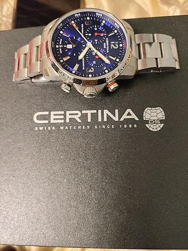 Qol saatı, Certina, rəng - Mavi