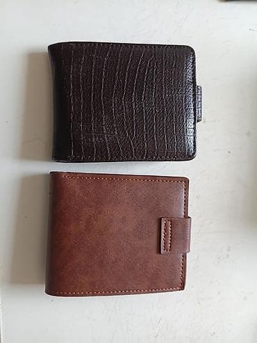 kis: Məhsul: Kişi pulqabısı (2 model) - Material: süni dəri, hamar — 2