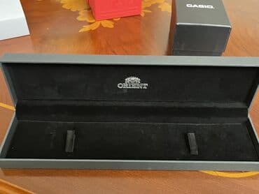Saat kəmərləri: Orjinal brend saat qutuları(Orient,Diesel,Casio) Təsvir: - Rəng — 8