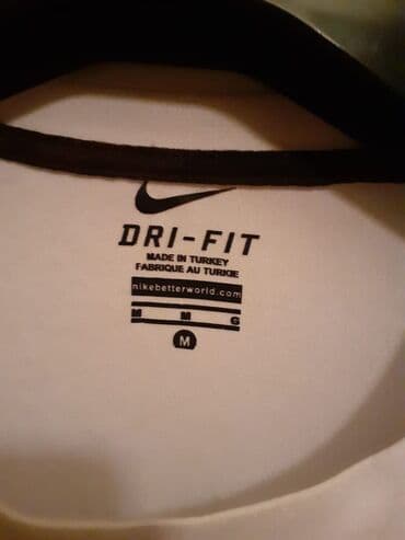 Toy paltarları və aksesuarları: Futbolka, Nike, M, rəng - Ağ — 2