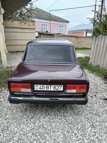 запчасти на опель вектра: VAZ 2107 sedan - Kuzov: tünd qəhvəyi rəng, 4 qapı, klassik 07 dizaynı — 4